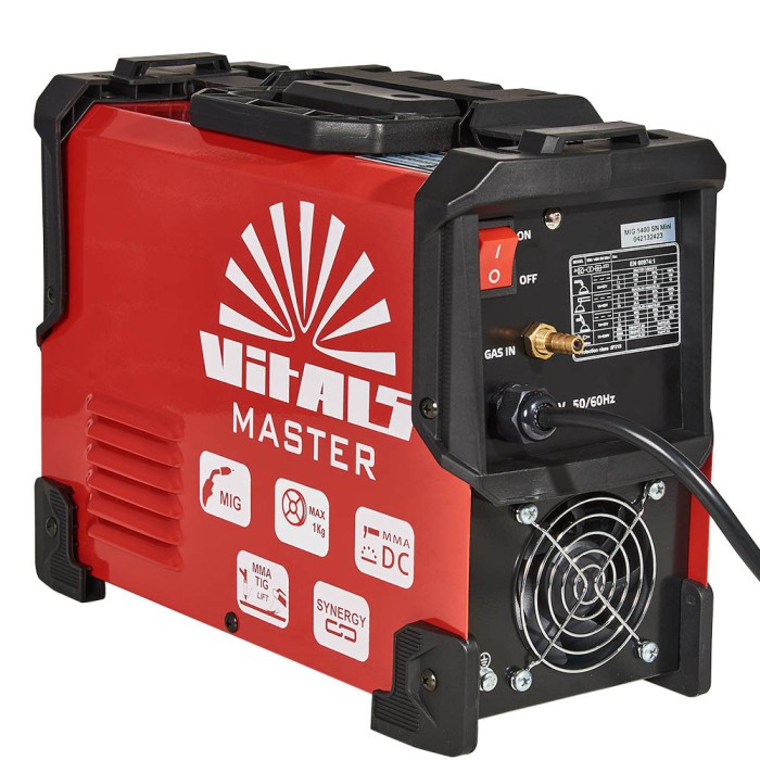 Сварочный инверторный полуавтомат Vitals Master MIG 1400 SN Mini