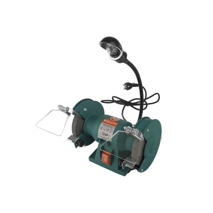 Точильний верстат Sturm BG6012L, 125 мм, 230 Вт (з підсвічуванням)