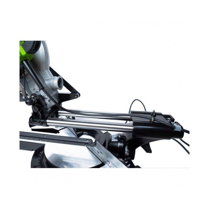 Пила торцювальна Procraft PGS256, 2000 Вт, 4500 об/хв, диск 255 мм, глибина різу 90 мм, лазер