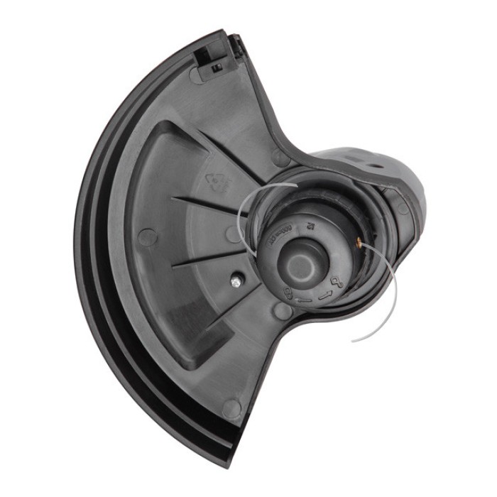 Тример електричний INTERTOOL DT-2243, 250 Вт, 230 В, 14000 об/хв, ширина скосу 200 мм, діаметр волосіні 1 мм.