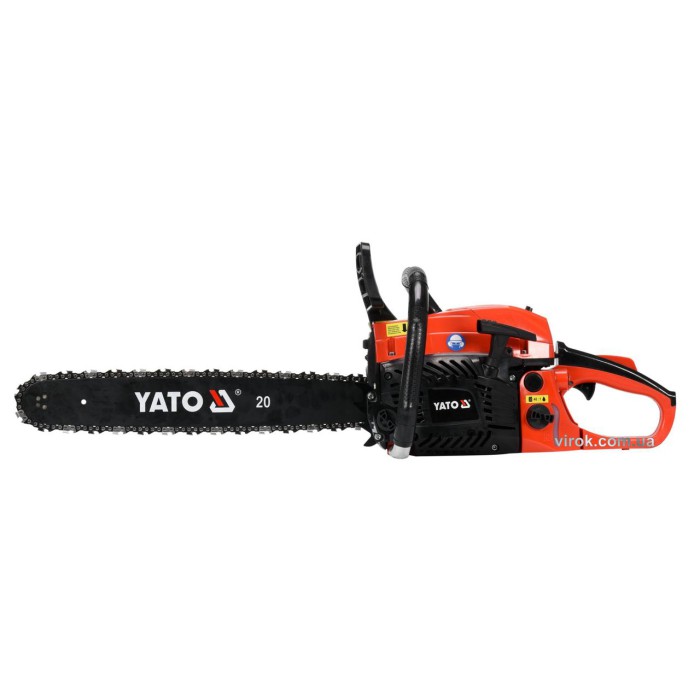Ланцюгова бензопила YATO YT-84910, 56.5 см3 2.5 кВт шина - 20