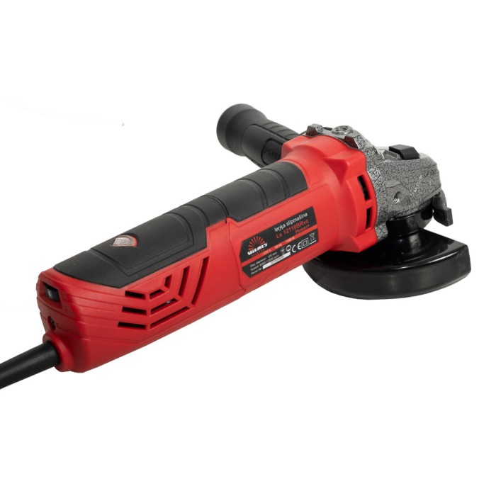 Кутова шліфувальна машина (болгарка) Vitals-Master Ls12110BRvc power+ (125 мм, рег. оборот., пл. пуск)