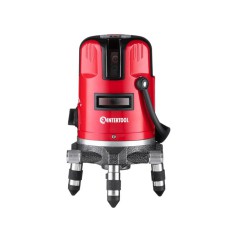 Рівень лазерний 2 лазерні головки, червоний лазер INTERTOOL МТ-3003