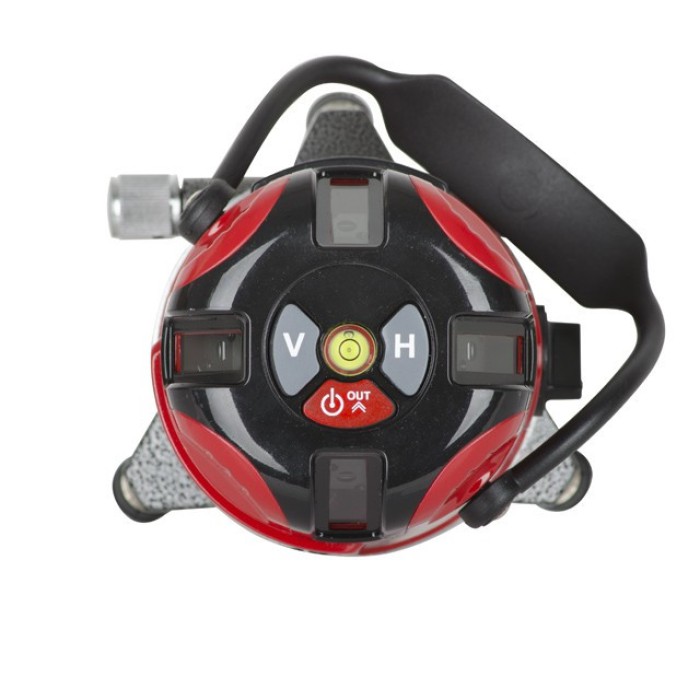 Рівень лазерний Проф. 5 лазерних головок INTERTOOL МТ-3011