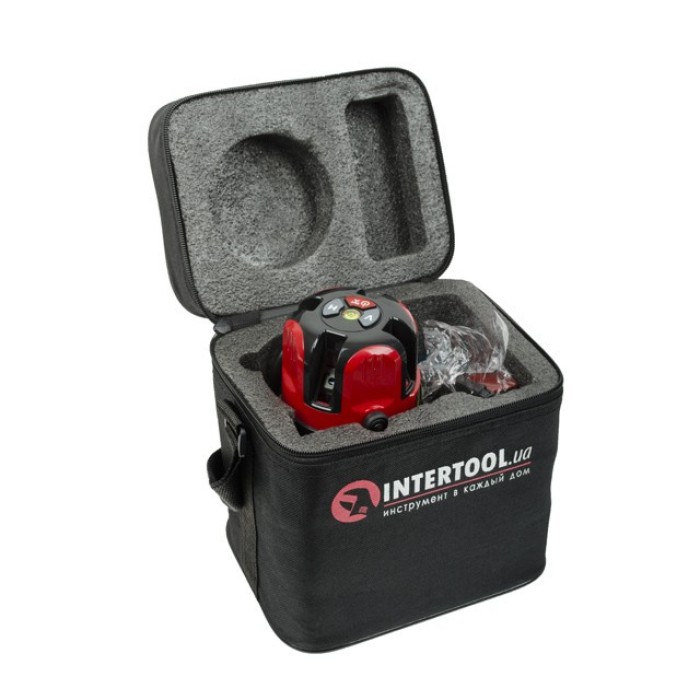 Рівень лазерний Проф. 5 лазерних головок INTERTOOL МТ-3011