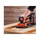 Вибрационная аккумуляторная шлифмашина Black+Decker BDCDS18-QW Li-Ion 18 В