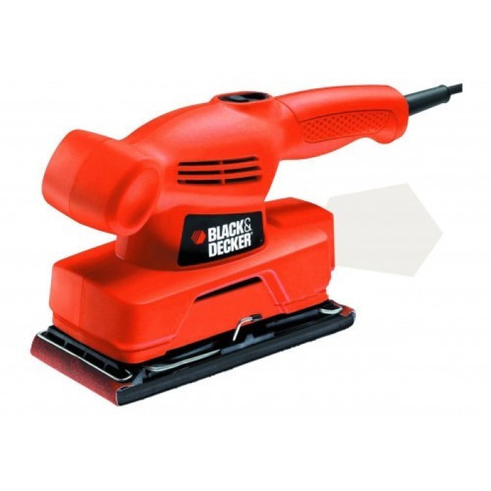 Вибрационная шлифмашина Black+Decker KA300-XK, 135 Вт