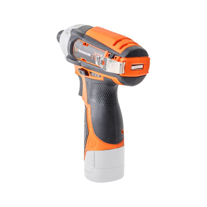 Гвинтоверт аккумуляторний Tekhmann TCD-90/i12, 12 В, 2500 об/хв, 3500 уд/хв, 90 Нм, сумка Гвинтоверт аккумуляторний Tekhmann TCD-90/i12, 12 В, 2500 об/хв, 3500 уд/хв, 90 Нм, сумка