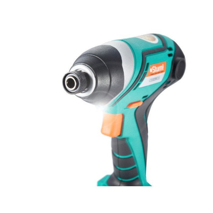 Гвинтоверт ударний акумуляторний Sturm CD3220CLS, 20 В, без АКБ та ЗУ, 1/4 Ніх, 150 Нм