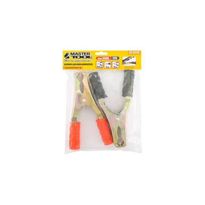 Зажим для клем акумулятора MASTERTOOL 21.5 см 81-0119