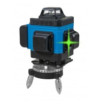 4D лінійний лазерний нівелір KRAISSMANN 16 4D-LLA 25 RG (зелений промінь) Професійна лінія