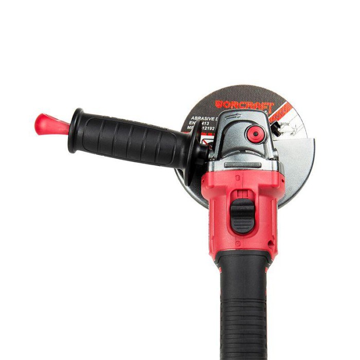 Акумуляторна безщіткова шліфувальна машина кутова (болгарка) WORCRAFT CAG-S20LiBS-125 (20В, без АКБ та ЗП)