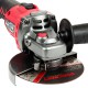 Акумуляторна безщіткова шліфувальна машина кутова (болгарка) WORCRAFT CAG-S20LiBS-125 (20В, без АКБ та ЗП)