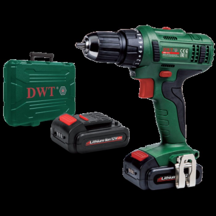 Акумуляторний шуруповерт DWT ABS-12 L-2 BMC