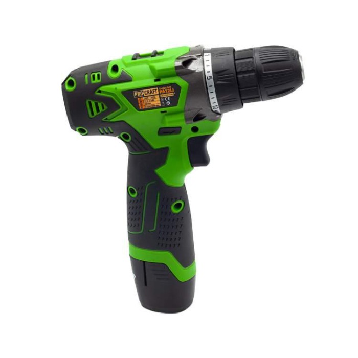 Акумуляторний шуруповерт Procraft Industrial РА-12 Li (метал. корпус редуктора) 12 В Акумуляторний шуруповерт Procraft Industrial РА-12 Li (метал. корпус редуктора) 12 В