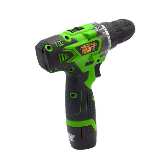 Акумуляторний шуруповерт Procraft Industrial РА-12 Li (метал. корпус редуктора) 12 В Акумуляторний шуруповерт Procraft Industrial РА-12 Li (метал. корпус редуктора) 12 В