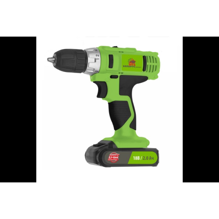 Акумуляторний шуруповерт Білорус ДА-18/2ЛН, 18, 1400 об/хв, 2 швидкості, LED, кейс, набір інструменту Акумуляторний шуруповерт Білорус ДА-18/2ЛН, 18, 1400 об/хв, 2 швидкості, LED, кейс, набір інструменту