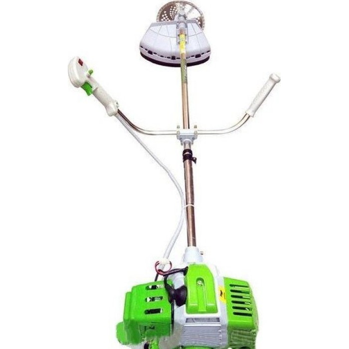 Бензокоса Элпром ЭБК-3800, 3800 Вт, 5.2 л.с., 49 см3, 9000 об/мин, ширина скоса нож/леска 254/415 мм.