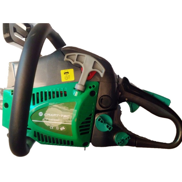 Бензопила Craft-tec CT-4000 (2 шини, 2 ланцюги, шина 40 см, 45 см куб.)