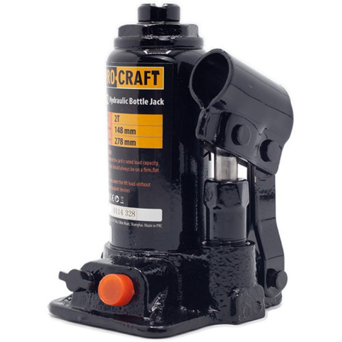 Домкрат гідравлічний Procraft PJ2 бренд UNIVERSAL (2 т, 148-278 мм)