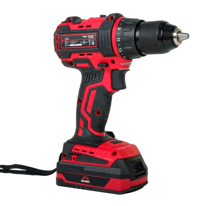 Дриль-шуруповерт акумуляторна Vitals Professional AUpc 18/4tli Brushless kit, 18 В, безщітковий двигун