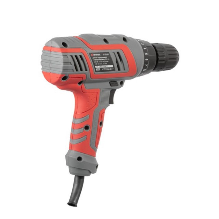 Дриль-шуруповерт електрична INTERTOOL DT-0103, 320Вт Дриль-шуруповерт електрична INTERTOOL DT-0103, 320Вт