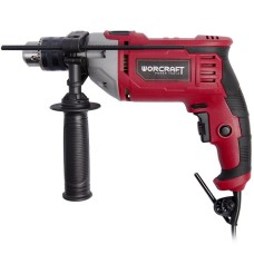 Дрель ударная Worcraft WID-1300, 1270 Вт, 0-3000 об/мин, дополнительная рукоятка, глубиномер, патрон 13 мм
