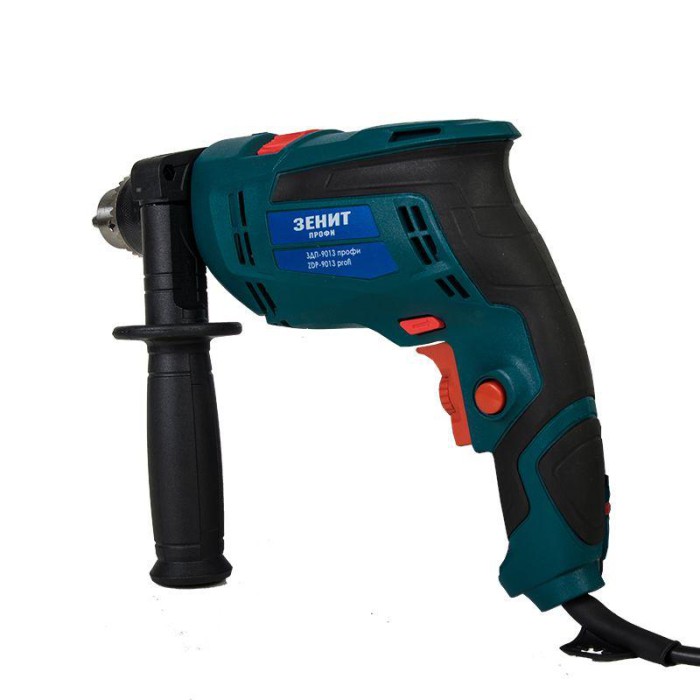 Дриль ударний ЗЕНІТ ЗДП-9013 профі, 900 Вт, 3300 об/хв, ключовий патрон 13 мм