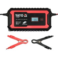 Електронний випрямляч із РК-дисплеєм YATO YT-83002 (Зарядний пристрій. 6V-2А 12V-10А)