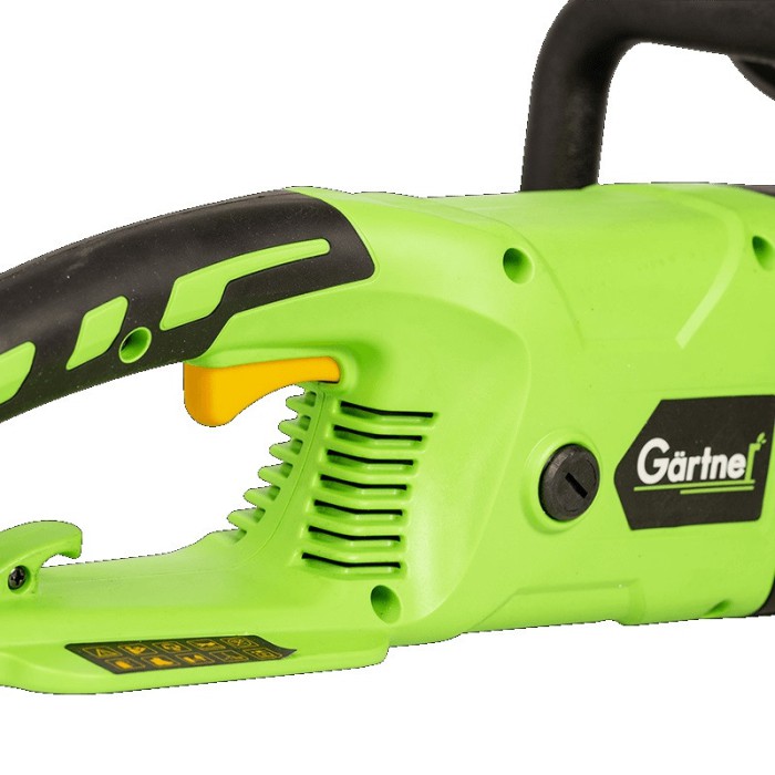 Електропила ланцюгова Gärtner CSE-2604 S, 2600 Вт, шина 405 мм, швидкість ланцюга 13.5 м/с, плавний пуск