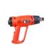 Фен промышленный MPT MHG2005V PROFI, 2000 Вт, 60-630*С, 300-500 л/мин, насадки 2 шт.