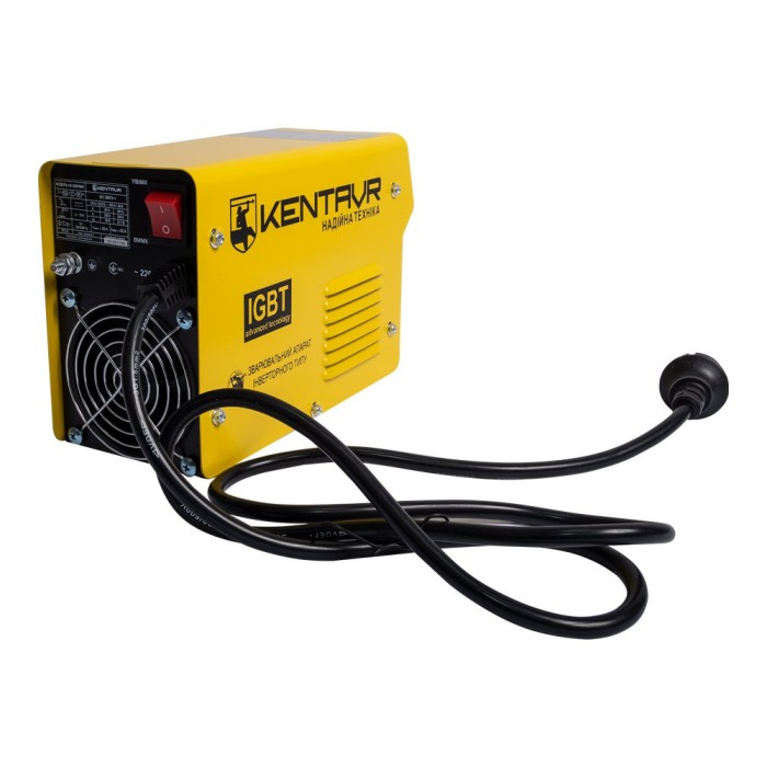 Інверторний зварювальний апарат Кентавр СВ-300НМК, 12.1 кВа, зварювальний струм 20-300 А, ККД 80 %, кейс, вага 4.1 кг