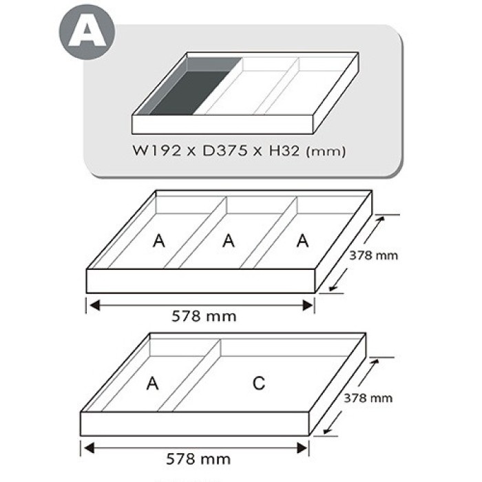 Комбінований набір інструментів 1/4