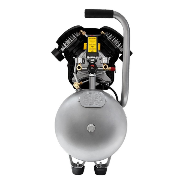 Компресор двоциліндровий 2.5 кВт 455 л/хв 10бар 50 л (2 крани) SIGMA (7043721)