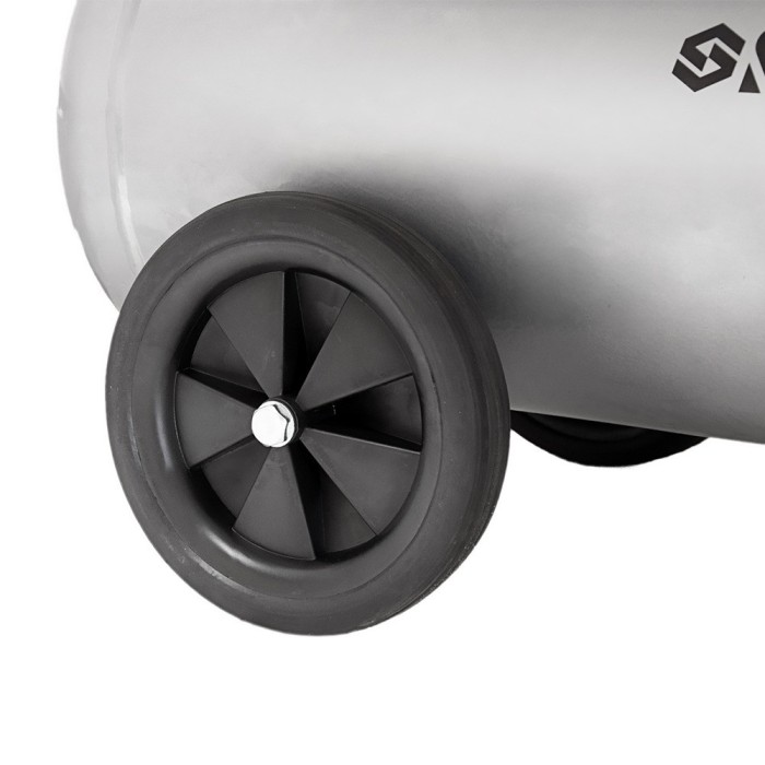 Компресор двоциліндровий 2.5 кВт 455 л/хв 10бар 50 л (2 крани) SIGMA (7043721)