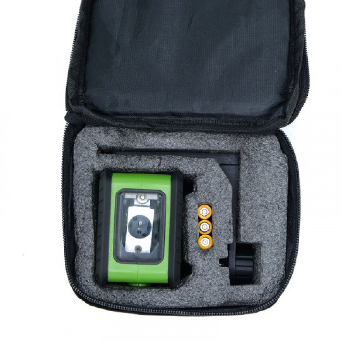 Лазерний рівень Procraft LE-2D, зелений промінь, робочий діапазон 10 м, 2 лінії, функція автовыравнивания