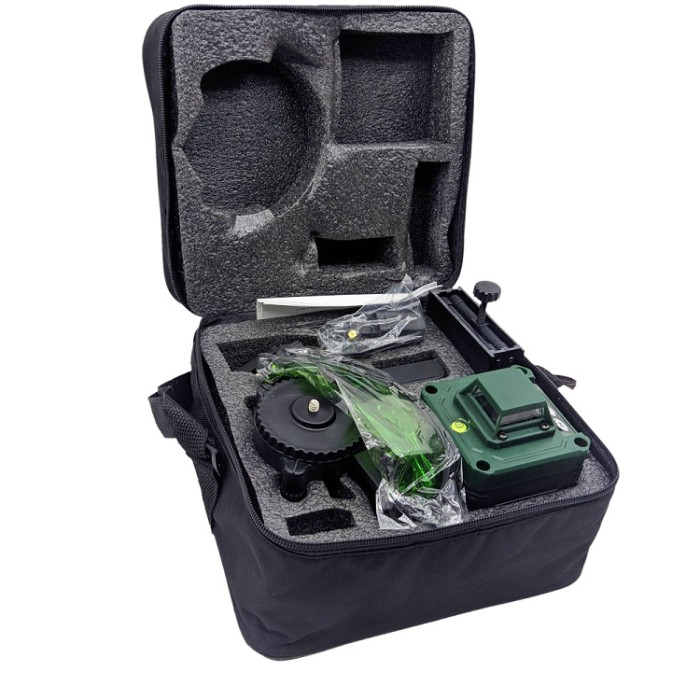 Лазерний рівень Мінськ МЛС-16 4D (зелений промінь, 16 променів, пульт ДУ)