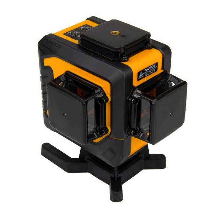 Лазерний рівень (нівелір) Mächtz MLL-12 GL, штатив, кейс, пульт ДК, зелений промінь, 12 ліній