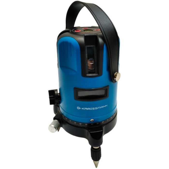 Лінійний лазерний нівелір KRAISSMANN 5 LL 30G, профессинальная лінія, зелений промінь, дальність 30 м