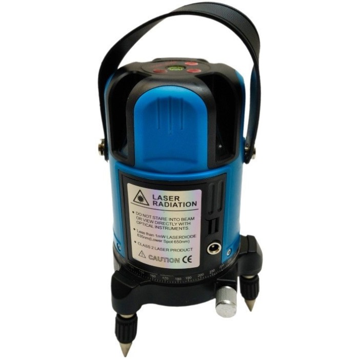 Лінійний лазерний нівелір KRAISSMANN 5 LL 30G, профессинальная лінія, зелений промінь, дальність 30 м