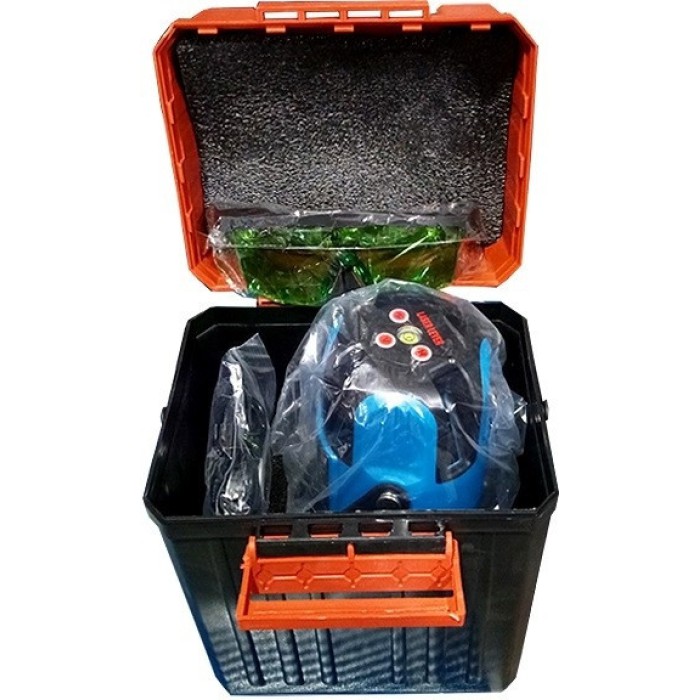 Лінійний лазерний нівелір KRAISSMANN 5 LL 30G, профессинальная лінія, зелений промінь, дальність 30 м