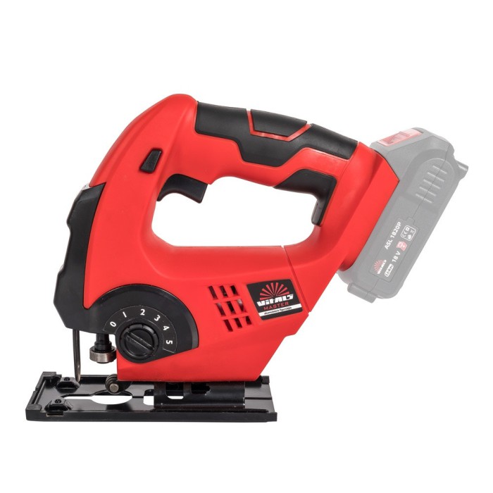 Акумуляторний Лобзик Vitals Master AEf 1860P, 18, Li-ion, 2600 об/хв, маятниковий хід, швидка заміна