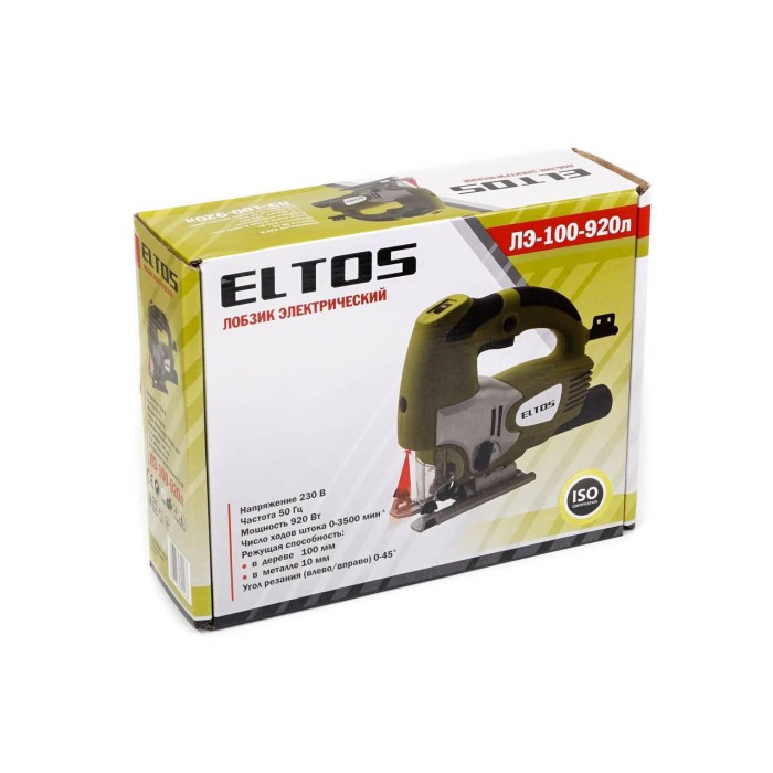 Лобзик електричний Eltos ЛЕ-100-920Л Лобзик електричний Eltos ЛЕ-100-920Л