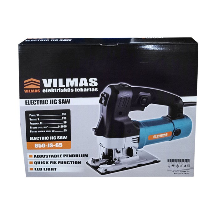 Лобзик електричний VILMAS 650-JS-65 Лобзик електричний VILMAS 650-JS-65