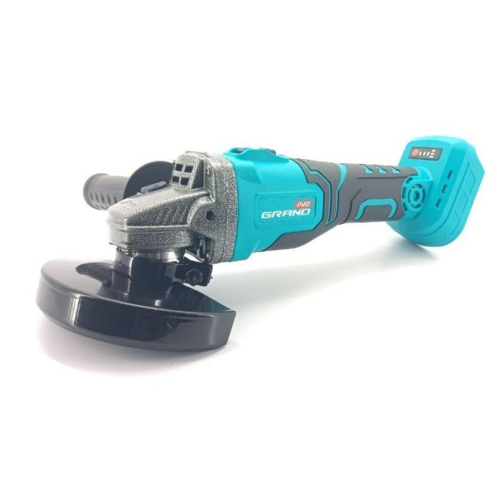 Машина шліфувальна кутова акумуляторна Grand МШУ-20BL/PRO (безщіткова, 20 В, без акумулятора та ЗП)