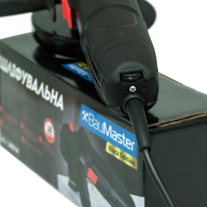 Машина кутошліфувальна BauMaster AG-9012BE 125 мм, 1000Вт, рег.обертів