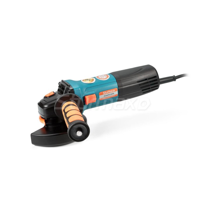 Машина кутошліфувальна Sturmax AGM95125PE (125 мм, 1200 Вт, регулювання та підтримка обертів під навантаженням)