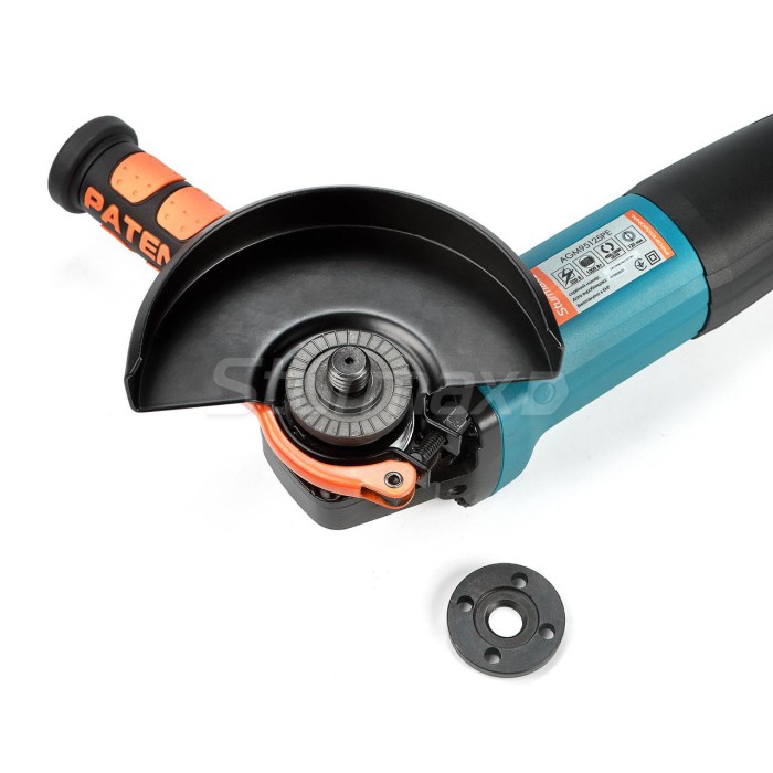 Машина кутошліфувальна Sturmax AGM95125PE (125 мм, 1200 Вт, регулювання та підтримка обертів під навантаженням)