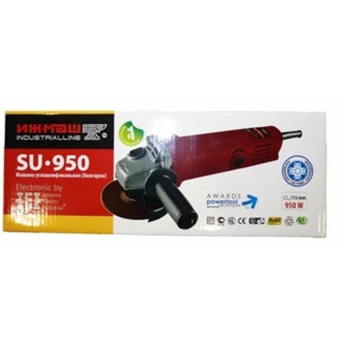 Машина угловая шлифовальная ИЖМАШ INDUSTRIALLINE SU -950 115 мм