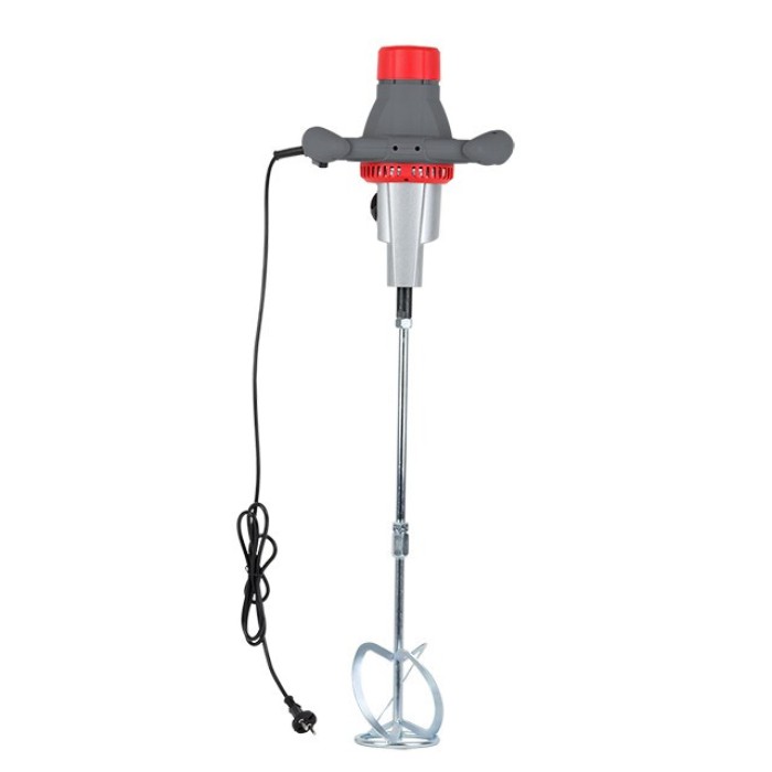 Будівельний міксер електричний INTERTOOL DT-0130, 1200 Вт, 2 швидкості